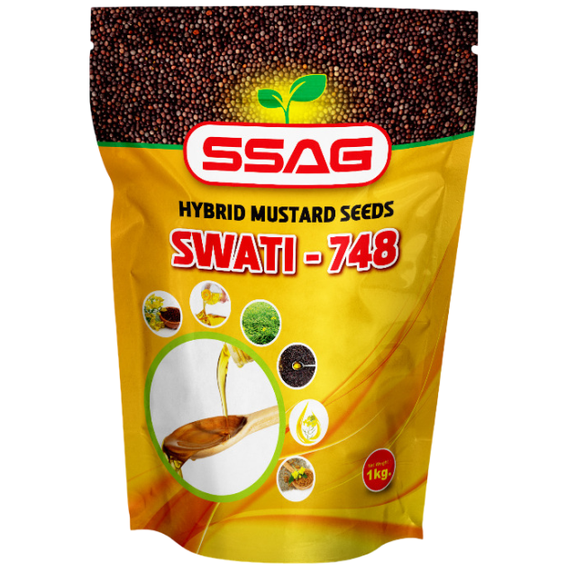 Hybrid Mustard Seeds SWATI-748 (1 kg)